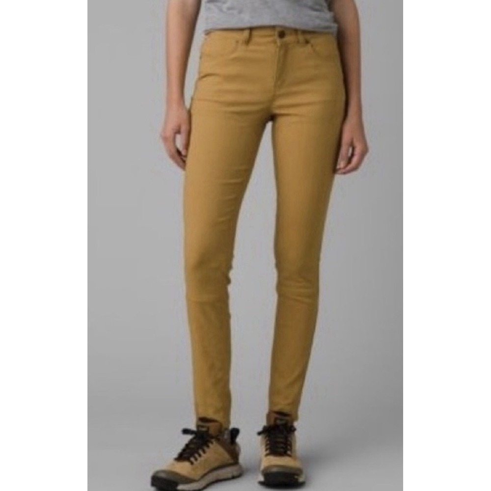 Prana  Southport Pants Women's Size 0 Embark Brown NWT  Fitted Outdoor Essential